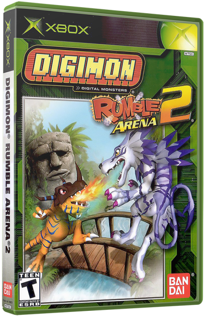 Digimon Rumble Arena 2 (USA)3D boxes